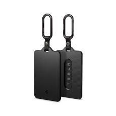 Spigen Air Fit Card Holder Case pouzdro na kartu Tesla (2 Pack) černé