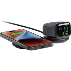 Native Union Voyage 2v1 Qi2 (MagSafe) bezdrátová nabíječka černá