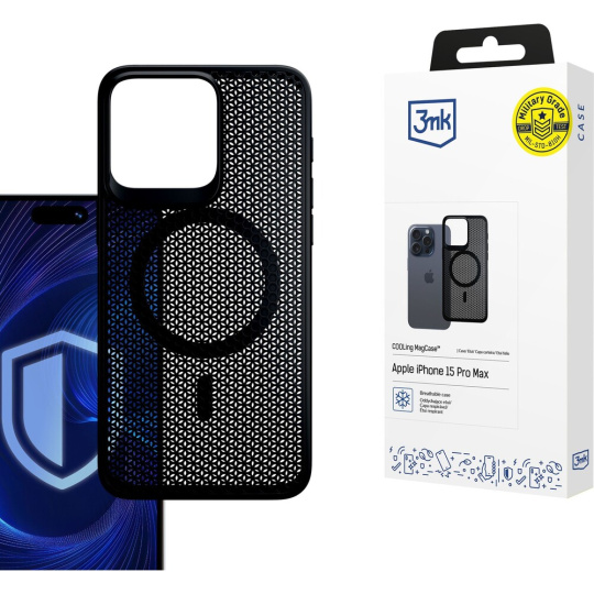 3mk ochranný kryt COOLing MagCase pro Apple iPhone 15 Pro Max