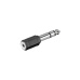 PremiumCord adaptér stereo jack 6.3 - stereo jack 3.5 M/F
