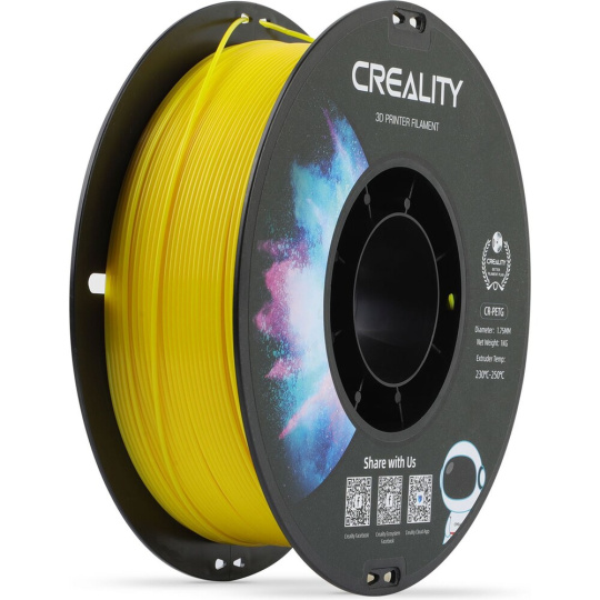 Creality CR-PETG filament 1,75 mm 1 kg žlutá