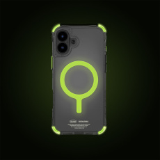 SKINARMA Saido Niteglow Mag-Charge kryt iPhone 16 Plus čirý