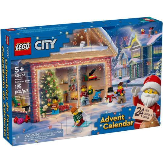 LEGO City 60436 Adventní kalendář 2024