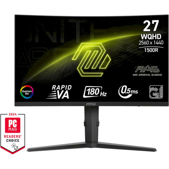 MSI MAG 275CQRF QD E2 herní monitor 27'