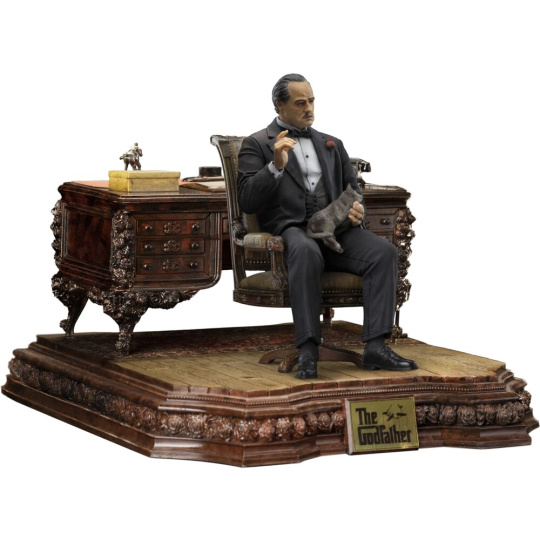 Soška Iron Studios Deluxe Art Scale 1/10 The Godfather - Don Vito Corleone