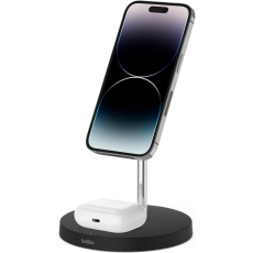 Belkin BOOST CHARGE PRO 2v1 MagSafe nabíjecí stojánek (15W) černý