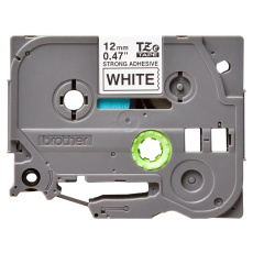 Brother Tze-S231 páska černá na bílém 12 mm extra lepidlo