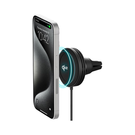 iOttie Velox MagSafe Qi2 Wireless Air Vent Mount držák do auta černý iOttie Velox MagSafe Qi2 Wireless Air Vent Mount držák do auta černý