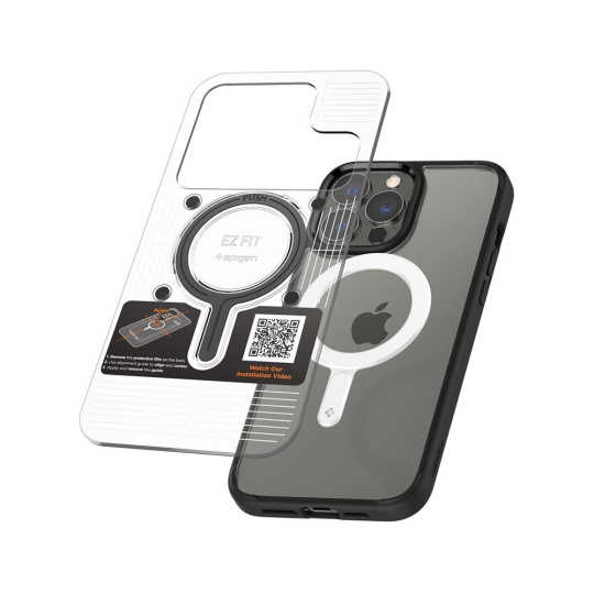 Spigen OneTap Ring Magnetic Plate nalepovací MagSafe kroužek bílý 