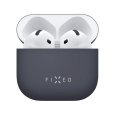 FIXED Silky silikonové pouzdro pro Apple AirPods 4 modré