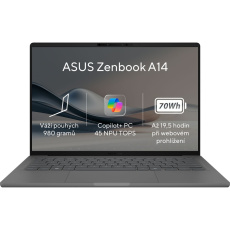 ASUS Zenbook A14 (UX3407QA-OLED267W) šedý