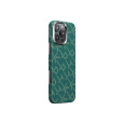 Pitaka Tactile Woven Case kryt iPhone 16 Pro Max PTK Green/Gold