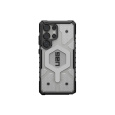 UAG Pathfinder Clear w/Magnet kryt Samsung Galaxy S25 Ultra stříbrný