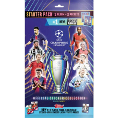 Fotbalové samolepky Topps  Champions League 2025 Album Pack