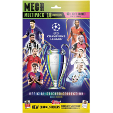 Fotbalové samolepky Topps Champions League 2025 Mega Multipack