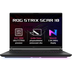 ASUS ROG Strix Scar 18 G835 (G835LX-NEBULA007X) černý