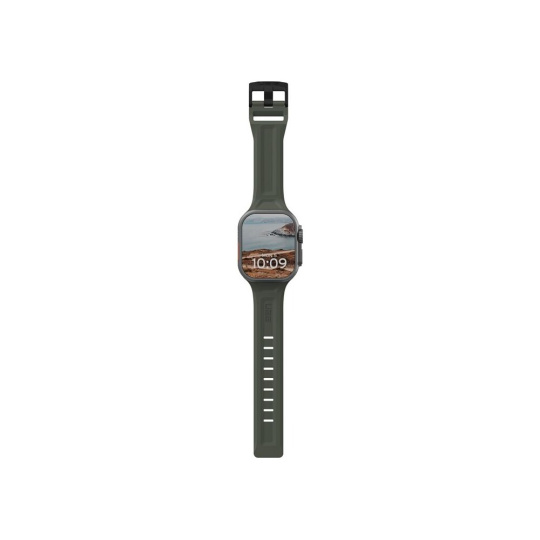 UAG Scout řemínek Apple Watch 49/46/45/44/42mm tmavě zelený