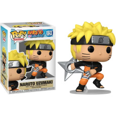 Funko POP! #1843 Animation: Naruto Shippuden - Naruto w/ Shuriken (Šance na chase) (Metallic)