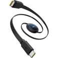 Baseus Nomos datový kabel USB-C/USB-C 1,5m 100W černý