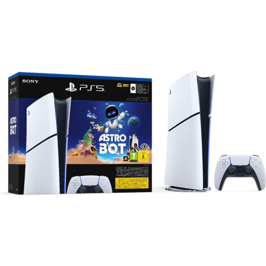 PlayStation 5 Slim Digital Edition Astro Bot bundle