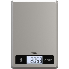 Tesla Smart Kitchen Scale chytrá kuchyňská váha stříbrná