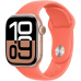 Apple Watch 42/41/40/38mm mandarinkový sportovní řemínek S/M