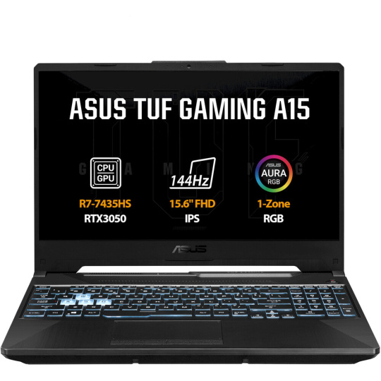 ASUS TUF Gaming A15 (FA506NCR-HN110) černý