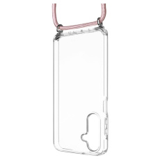 FIXED Pure Neck kryt s růžovou šňůrkou na krk pro Samsung Galaxy A16 4G/5G