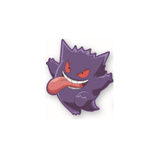 Polštář Herding Pokemon - Gengar 30 cm