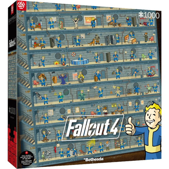 Puzzle Gaming: Fallout 4 - Perk Poster (1000) Puzzle Gaming: Fallout 4 - Perk Poster (1000)