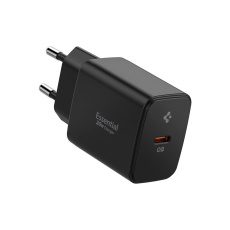 Spigen Essential 20W USB-C nabíječka (EE201EU) černá