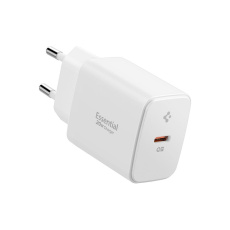 Spigen Essential 20W USB-C nabíječka (EE201EU) bílá
