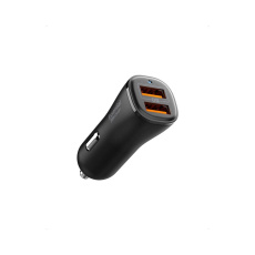 Spigen Essential 30W USB-A nabíječka do auta (EV302) černá