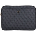 Guess PU 4G Triangle Logo obal pro notebook 14" černý