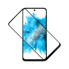 FIXED 2,5D Full-Cover ochranné sklo Motorola Moto G55 5G černé