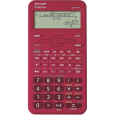 Sharp ELW531TLBRD kalkulačka červená