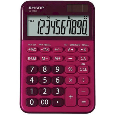 Sharp ELM335BRD kalkulačka červená