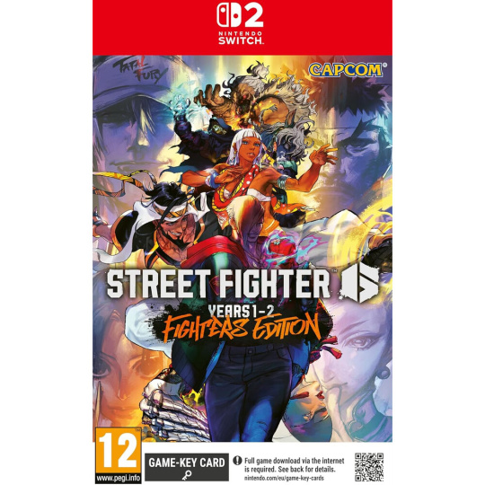 Street Fighter 6 Years 1-2 Fighters Edition (Code in Box) (Switch 2)