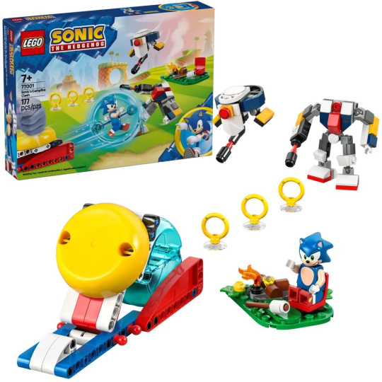 LEGO Sonic the Hedgehog 77001 Sonic a souboj u táboráku