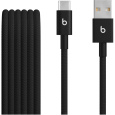 Apple Beats USB-A/USB-C Woven kabel 1,5m sytě černý