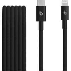 Apple Beats USB-C/Lightning Woven kabel 1,5m sytě černý