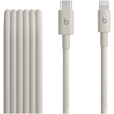 Apple Beats USB-C/Lightning Woven kabel 1,5m kamínkově šedý