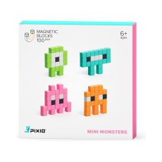 PIXIO Mini Monsters magnetická stavebnice