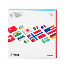 PIXIO Flags magnetická stavebnice