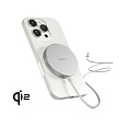 Epico UltraBase Qi2 Mag+ nabíječka stříbrná