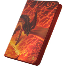Ultimate Guard Zipfolio 360 Xenoskin album na karty MTG Tarkir: Dragonstorm - Magmatic Hellkite