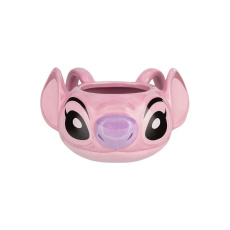 Hrnek 3D Disney: Lilo & Stitch - Angel 400 ml