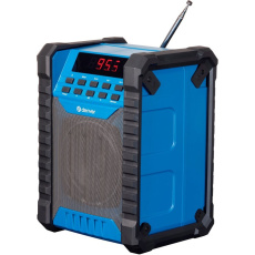 Denver WRB-60 pracovní FM rádio s Bluetooth modré