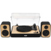 House of Marley Revolution Bluetooth gramofon se stereo reproduktory černý