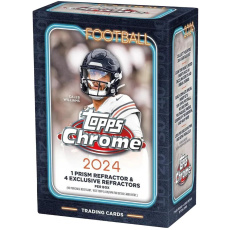 Topps 2024 NFL Chrome Football Value Box